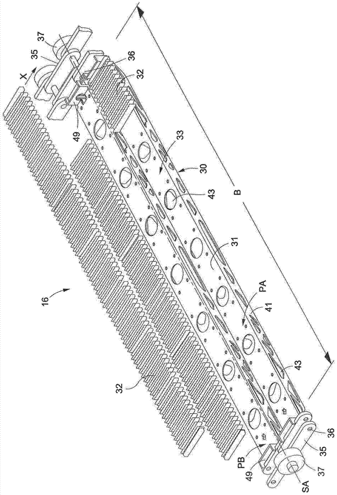 Moving walkway pallets for moving walkways