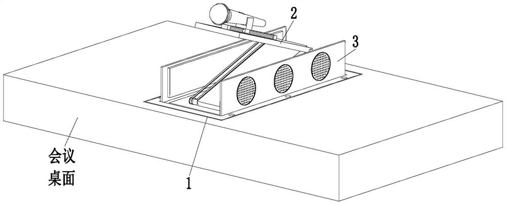 Digital conference sound amplification device