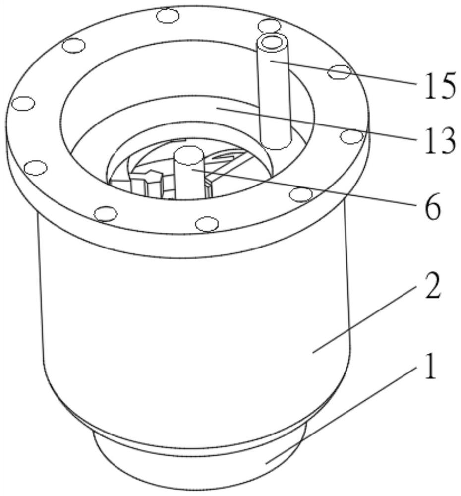 Chemical raw material stirring device