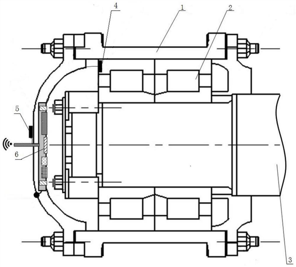 Variable-scale self-adaptive denoising method for acoustic differential intelligent bearing and acoustic intelligent bearing