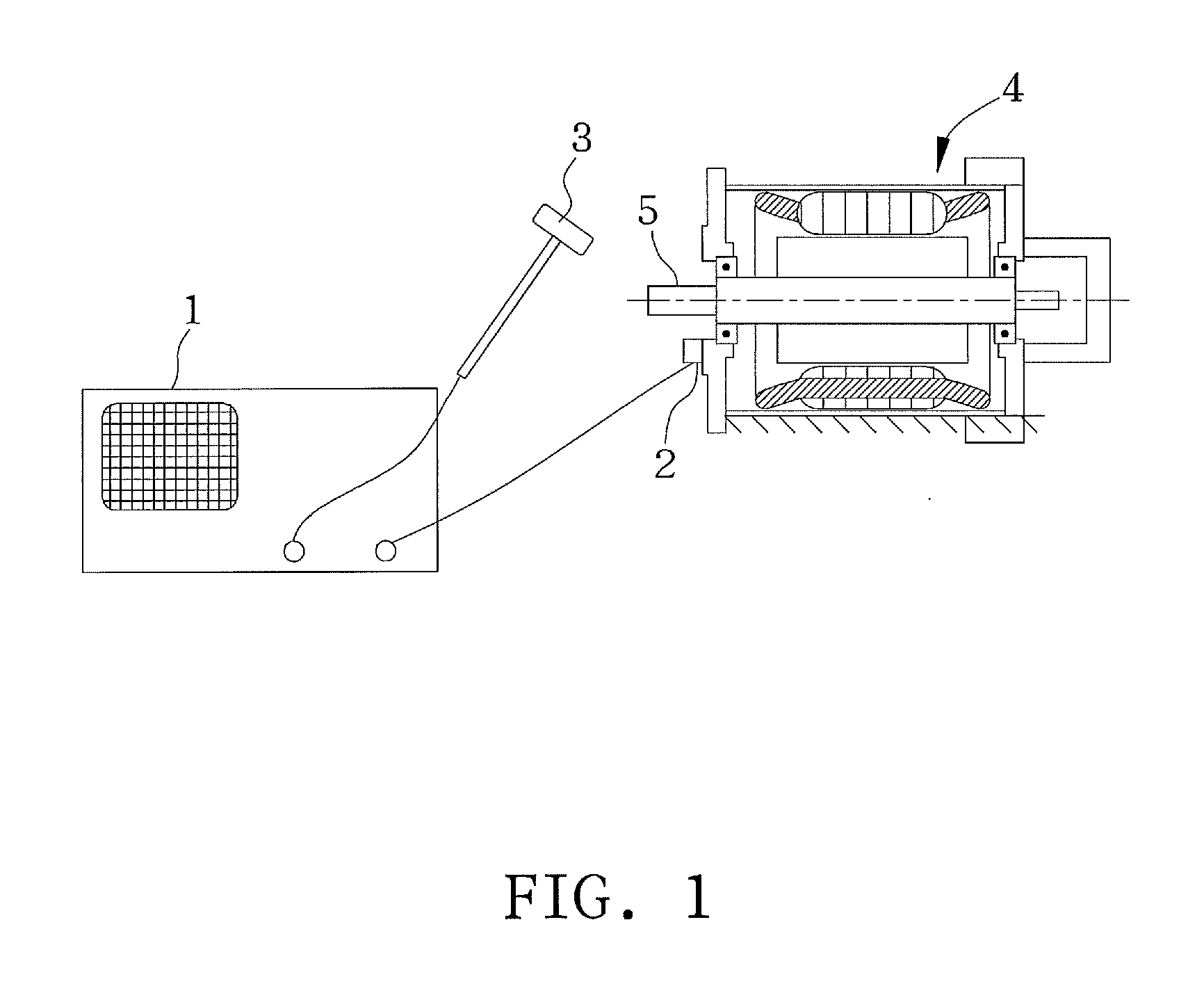 Torsional resonance frequency measuring device and method
