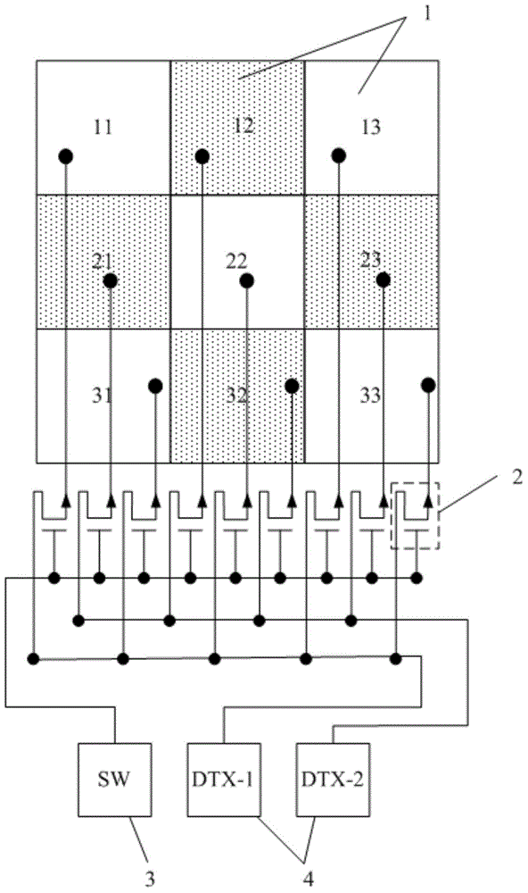 Display substrate and testing method and display device thereof