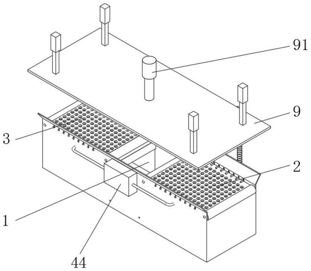 Preparation technology of anti-mite and antibacterial fabric