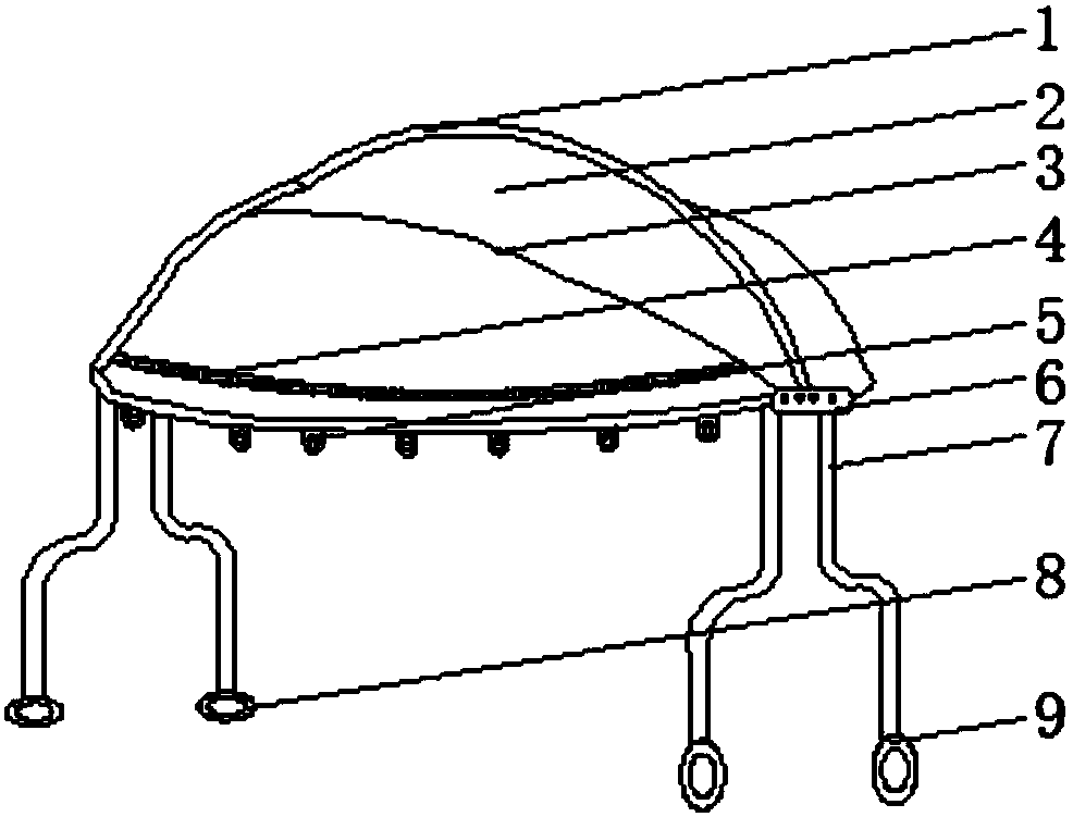 Sunshade for accumulator car