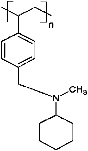 Aromatic sulfonic acid-selective ion exchange resin, and preparation method and application thereof