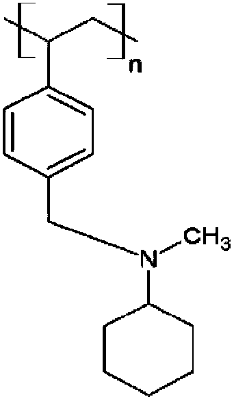 Aromatic sulfonic acid-selective ion exchange resin, and preparation method and application thereof