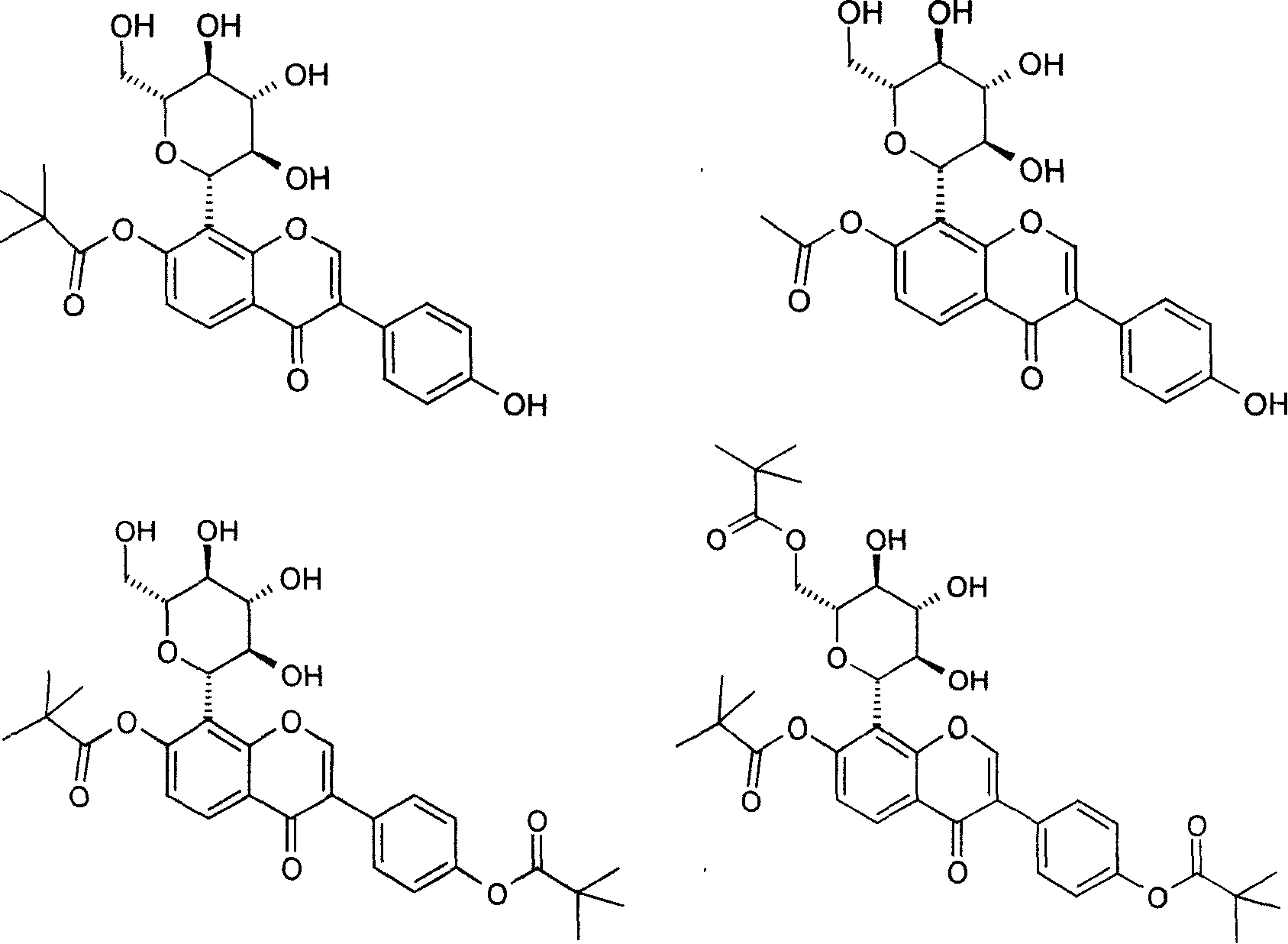 Puerarin derivative and its medicinal use