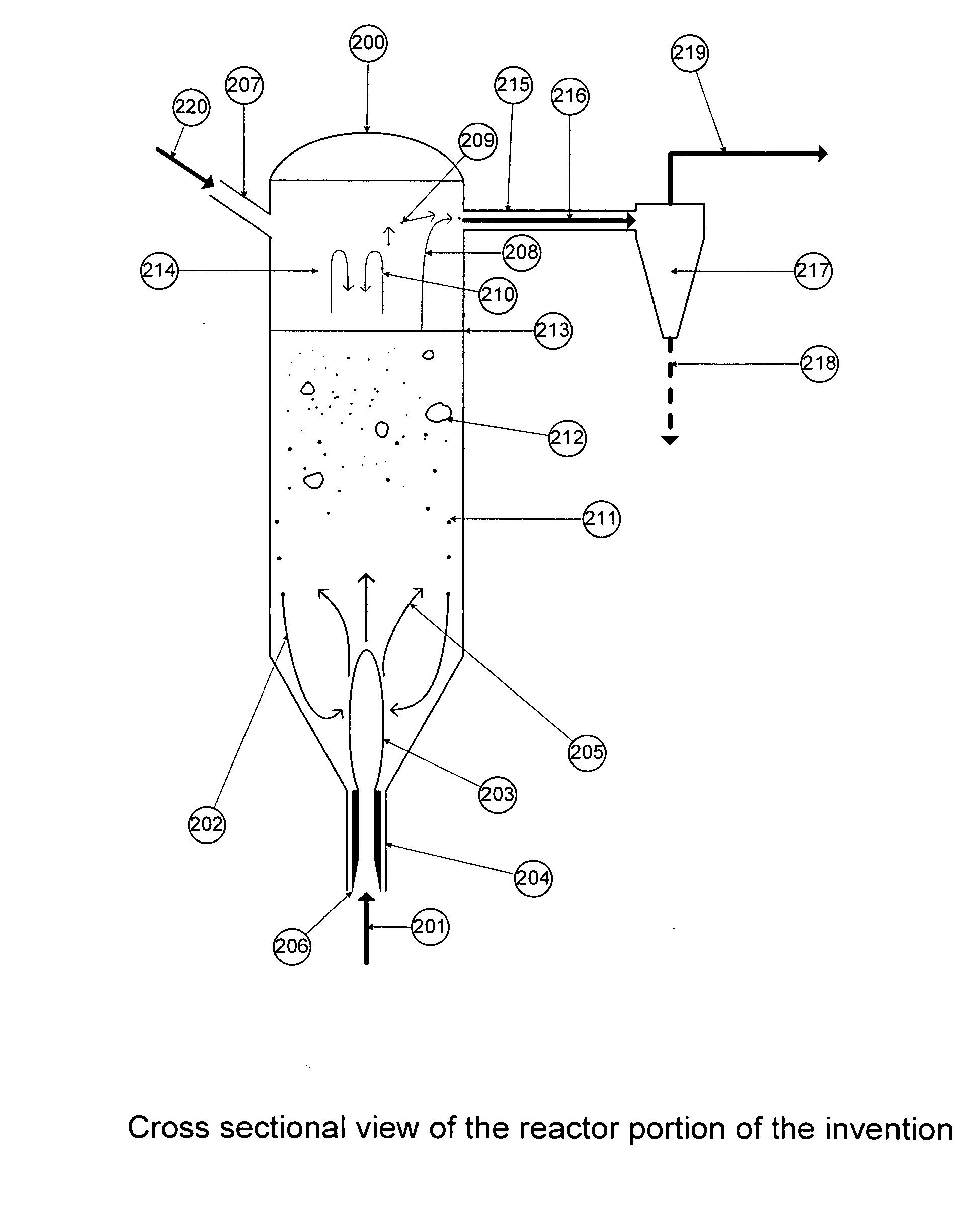 Apparatus and process for hydrogenation of a silicon tetrahalide and silicon to the trihalosilane