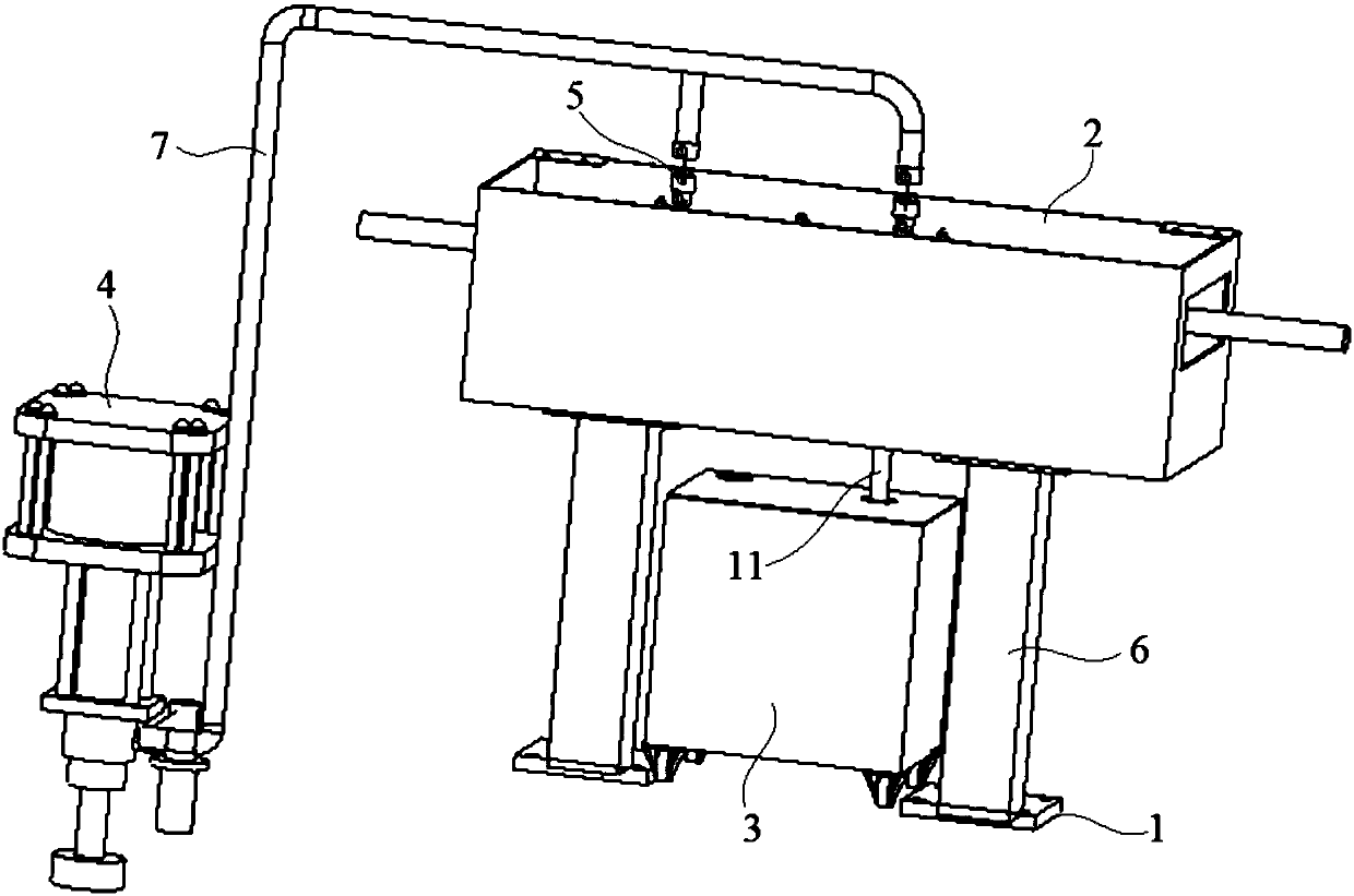 Anti-oxidation treatment device for electric wire