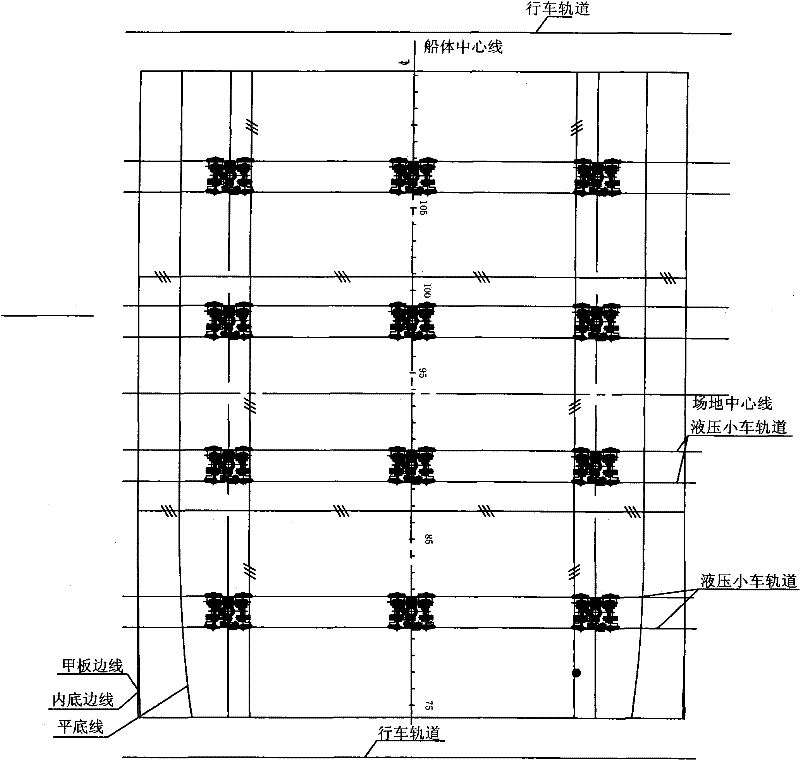 Shipbuilding method by utilizing floating dock