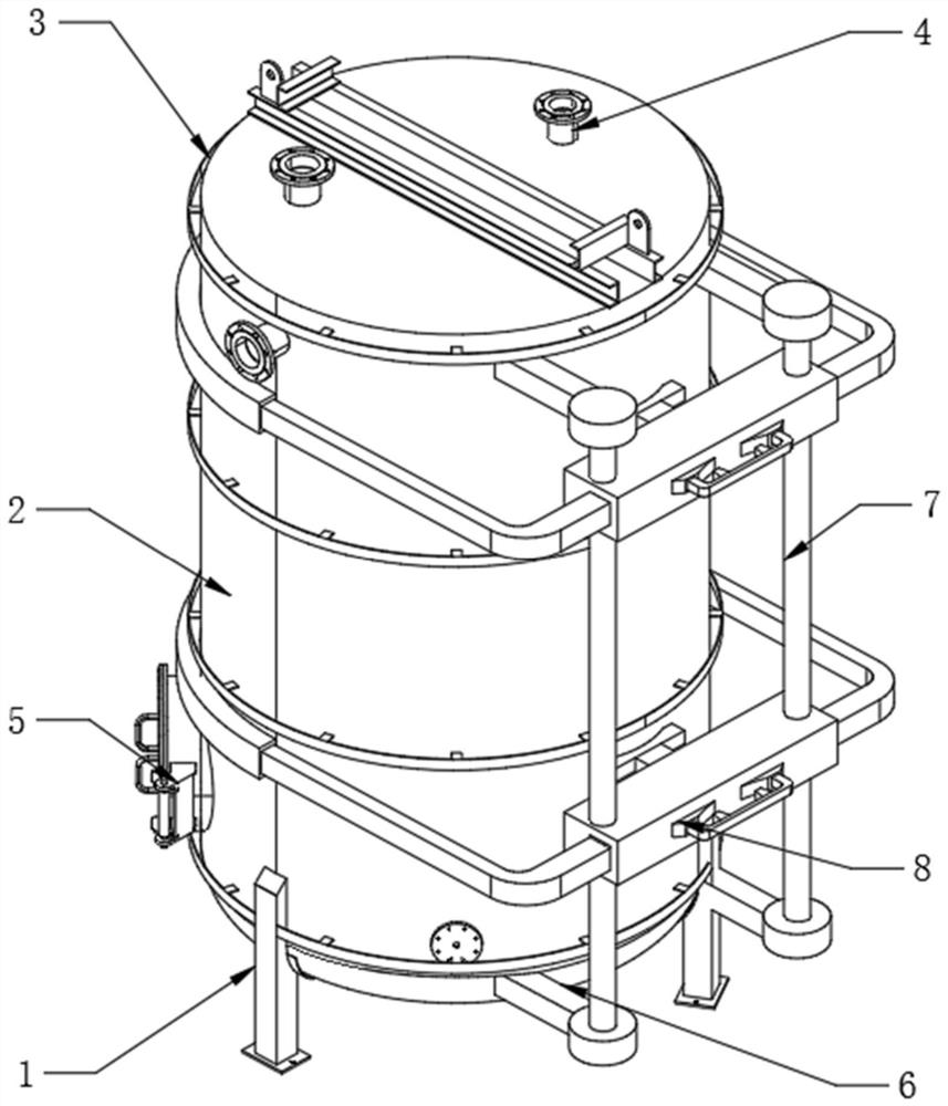 A kind of storage device for methyl methacrylate storage and using method thereof