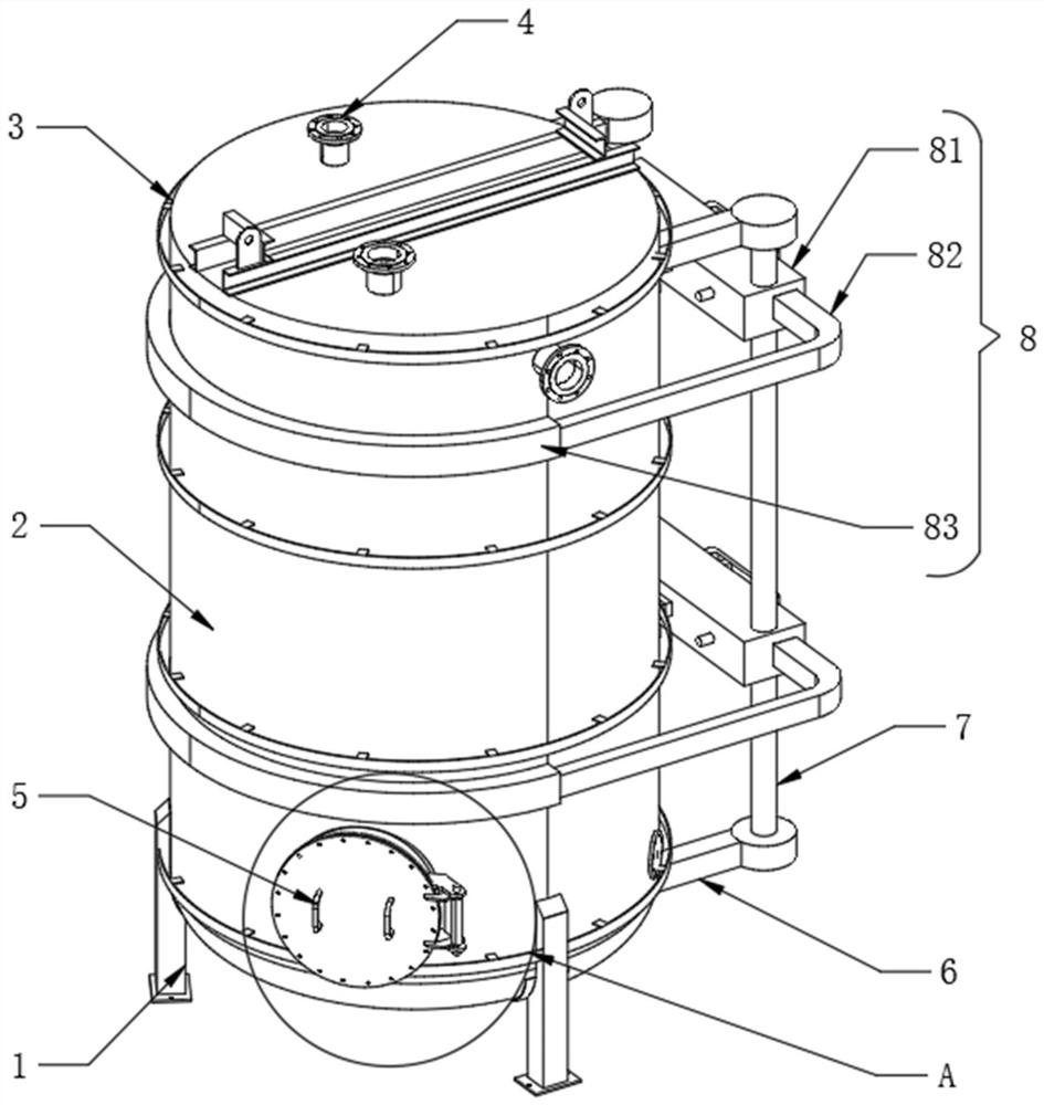 A kind of storage device for methyl methacrylate storage and using method thereof