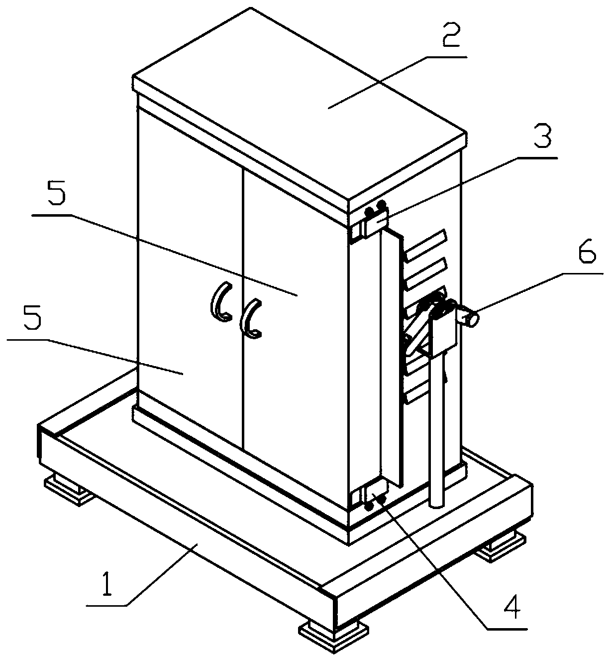 Safety protection power cabinet