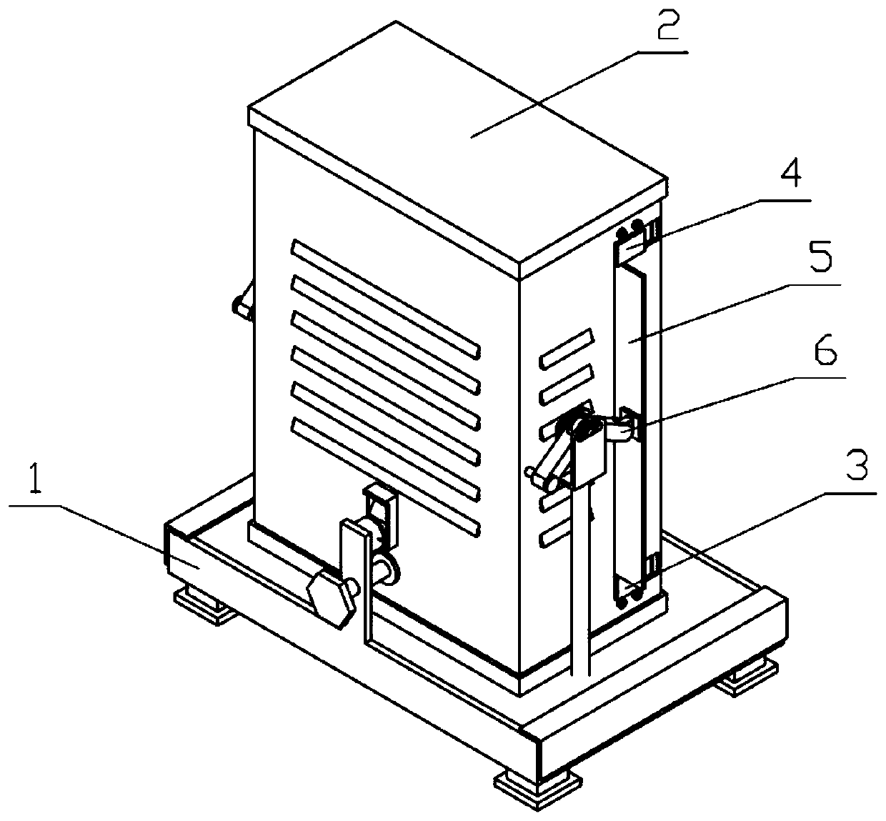 Safety protection power cabinet