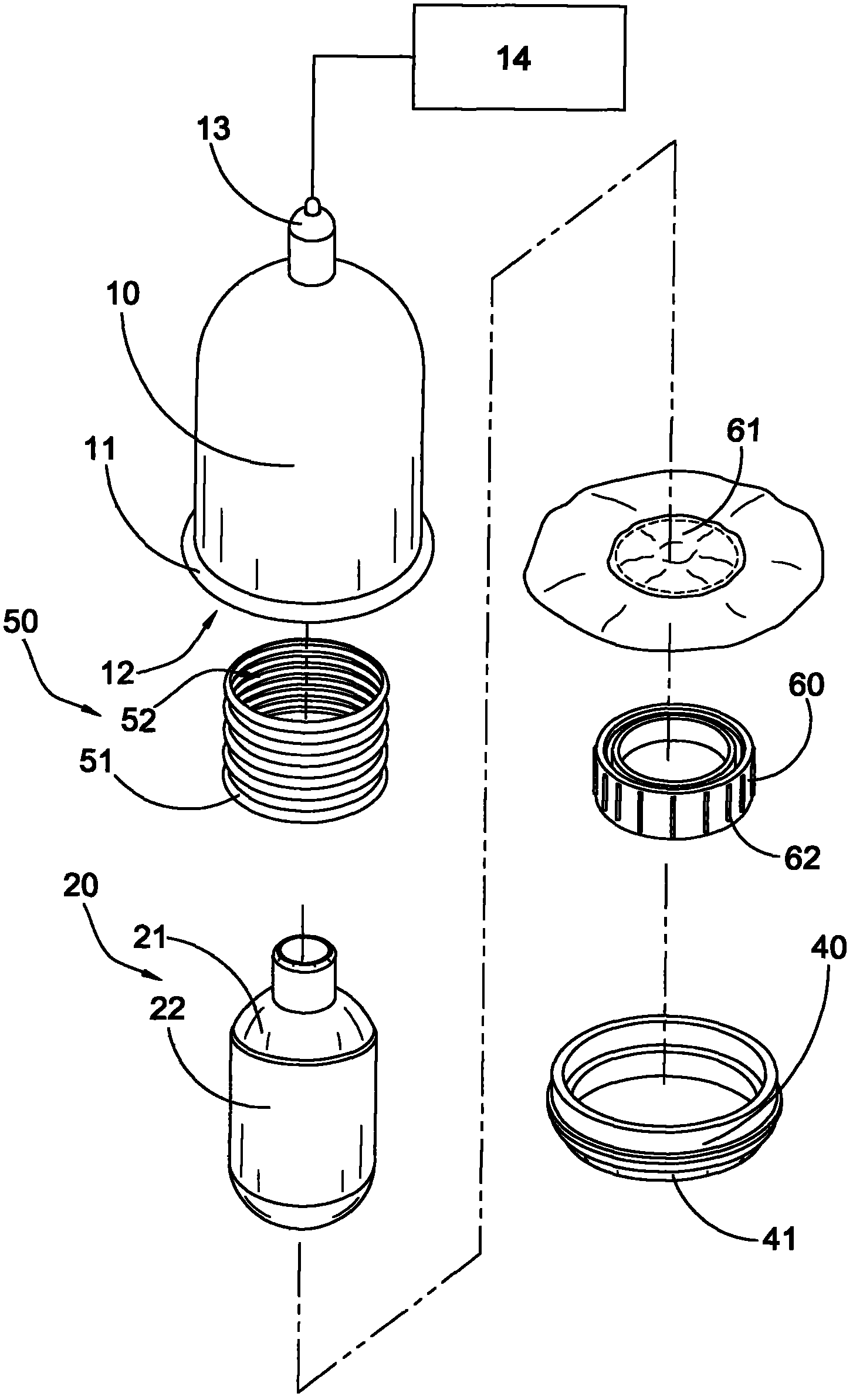 Thermal vacuum therapy and apparatus thereof