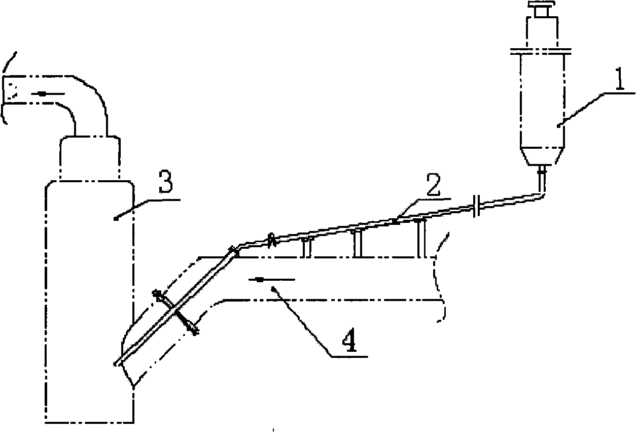 Method for processing acid mud in chimney smelting flue gas