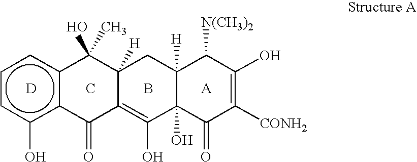 4-dedimethylaminotetracycline derivatives