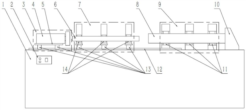 A kind of assembly equipment of superconducting wire through pipe method