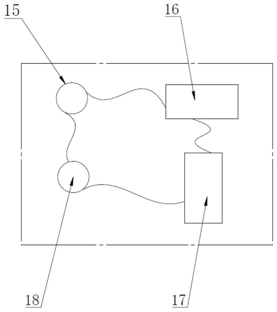 A kind of assembly equipment of superconducting wire through pipe method