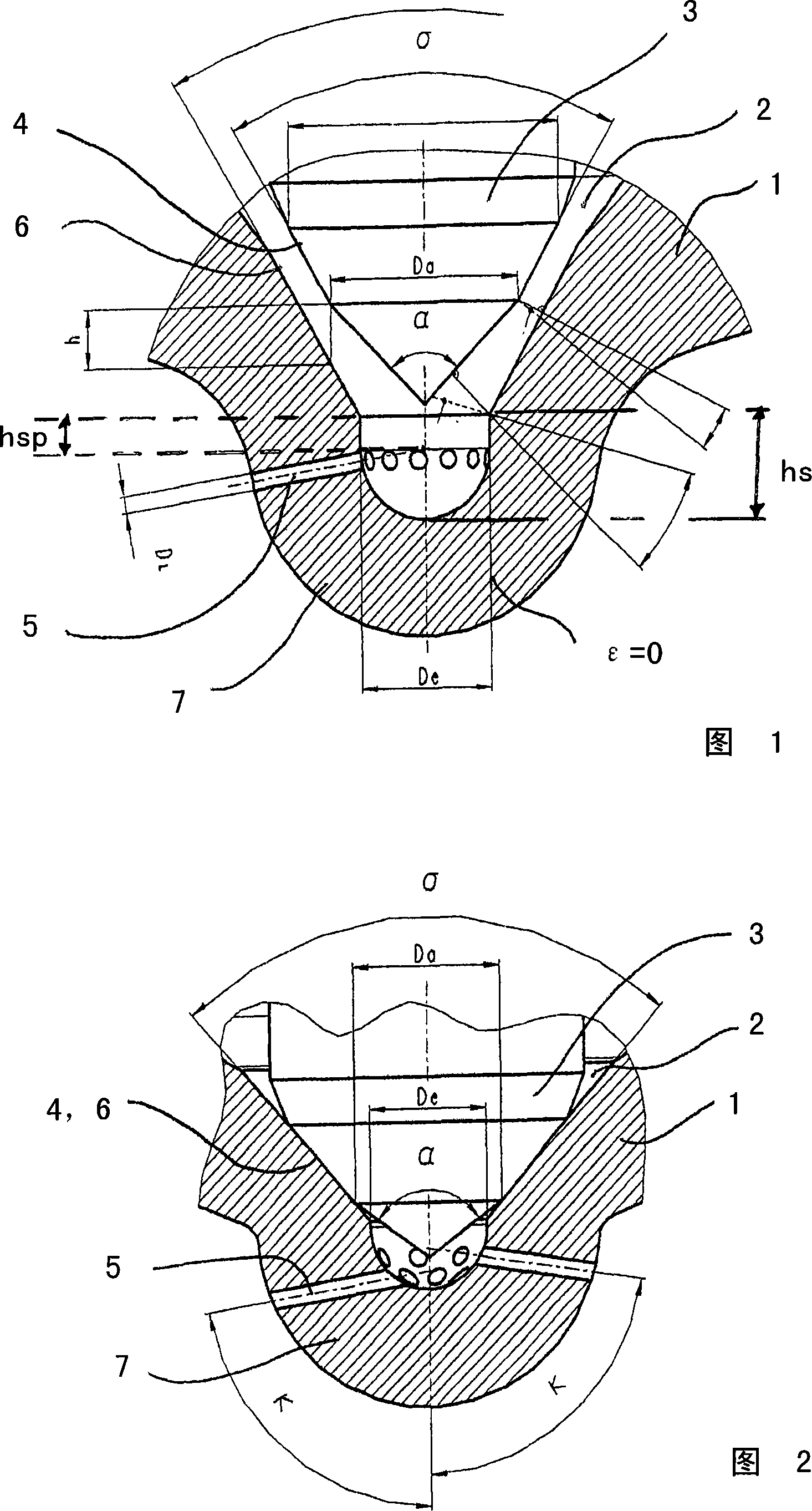 Method for optimizing nozzle of a internal combustion engine