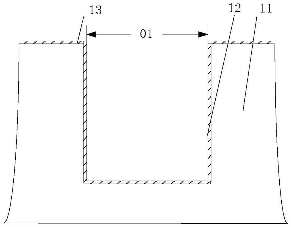 A method of conductive embolism and semiconductor device with conductive embolism