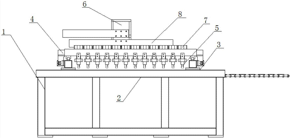 Intermediate-frequency welding machine for manufacturing steel grid plate and welding method