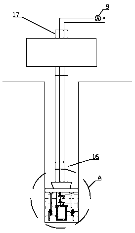 Mounting device and mounting method for detector
