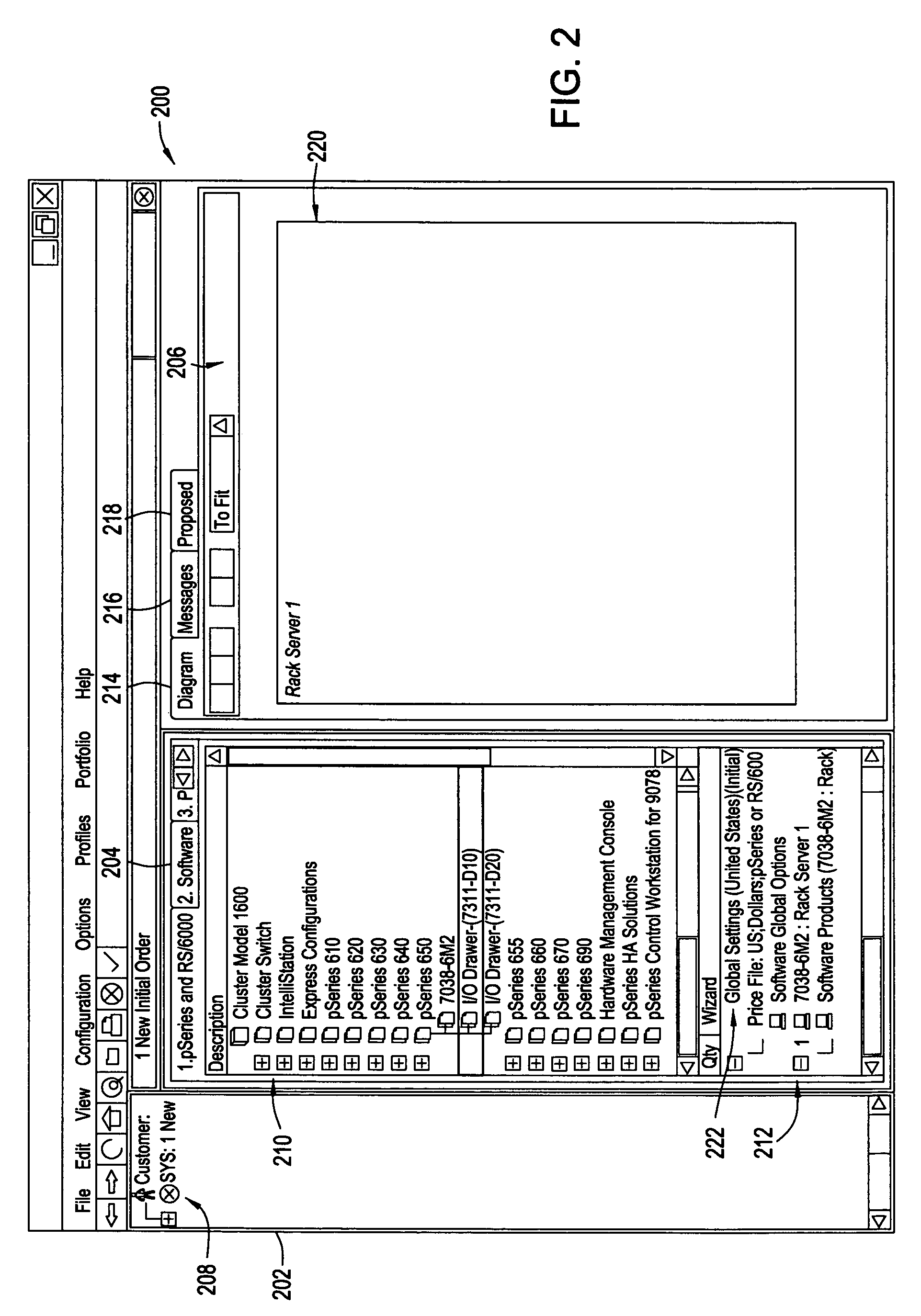 Method to establish contexts for use during automated product configuration