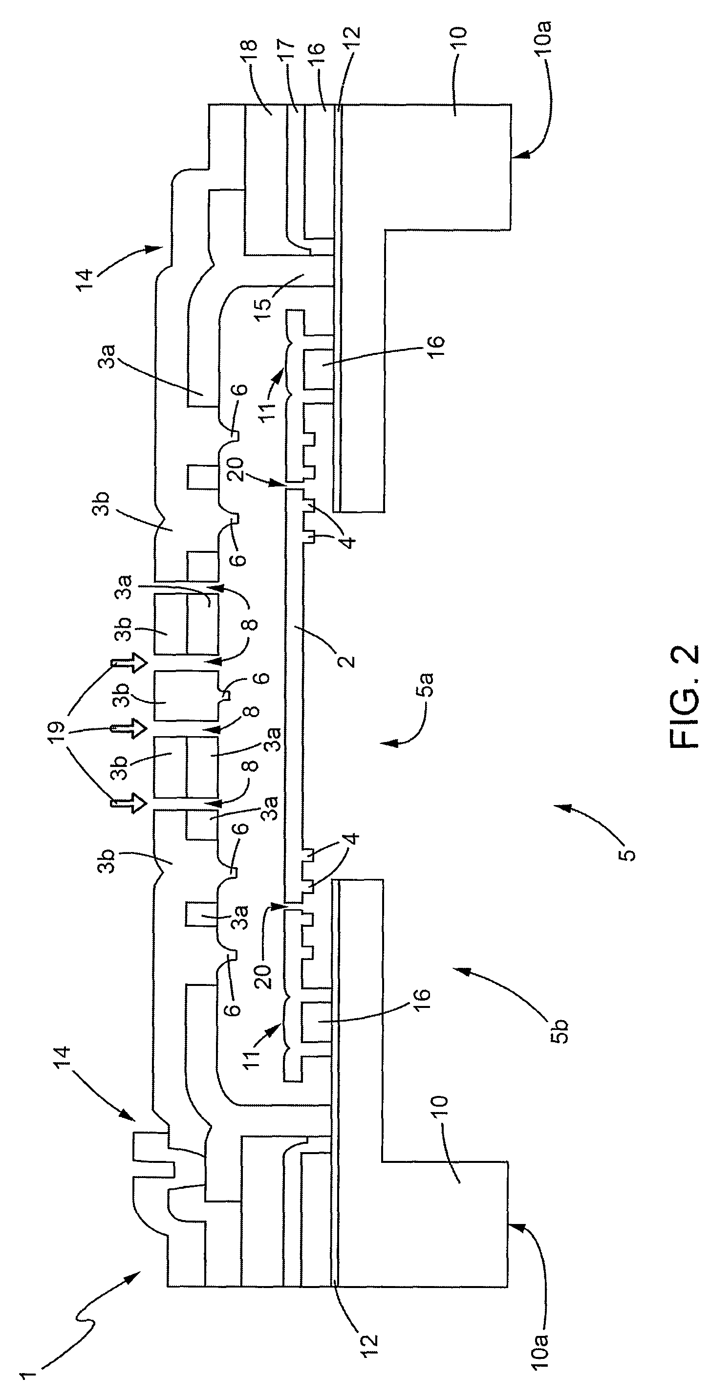 Integrated acoustic transducer obtained using MEMS technology, and corresponding manufacturing process