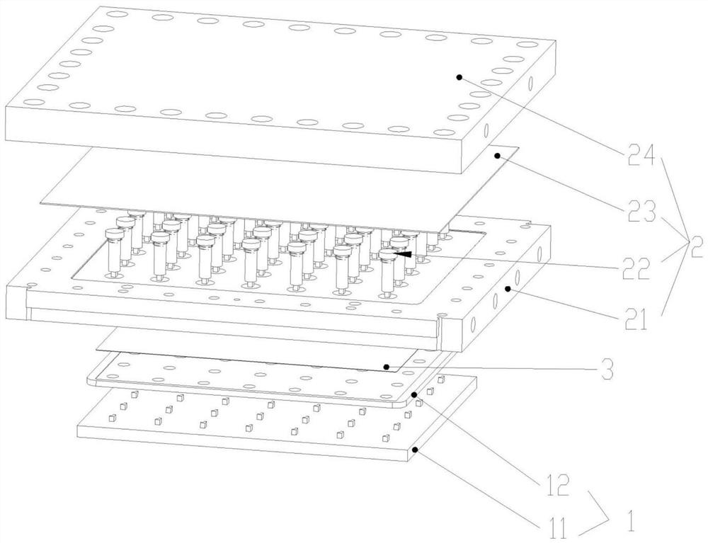 Floating point pressure module and working mode thereof