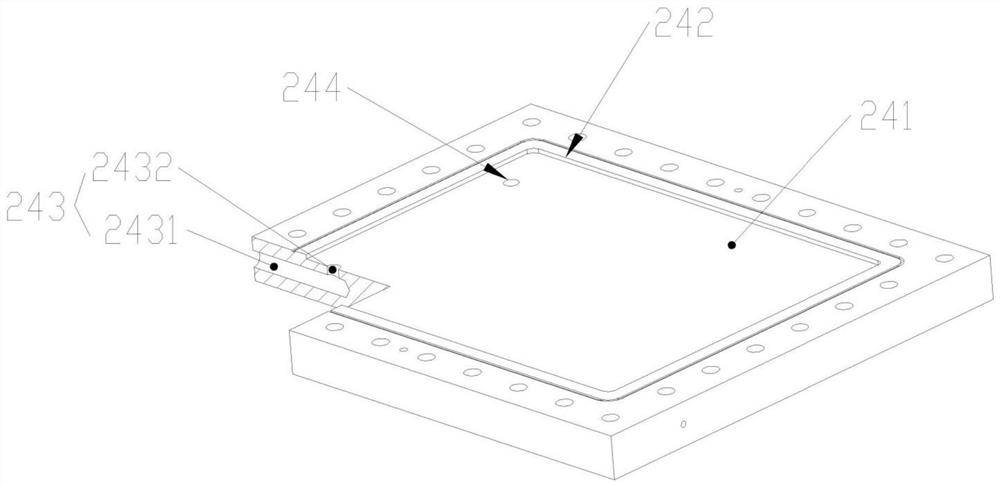 Floating point pressure module and working mode thereof