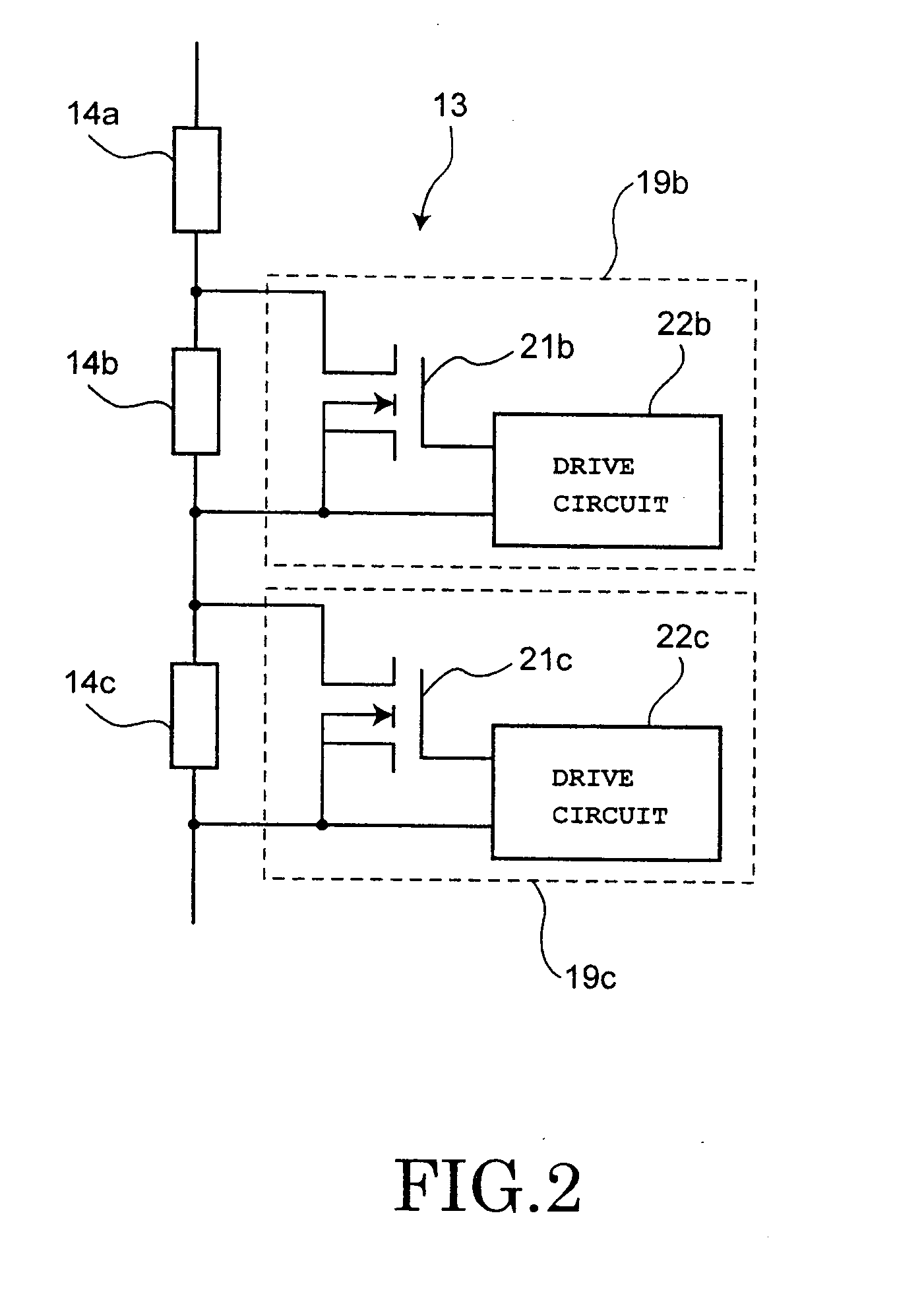 Switching element drive circuit