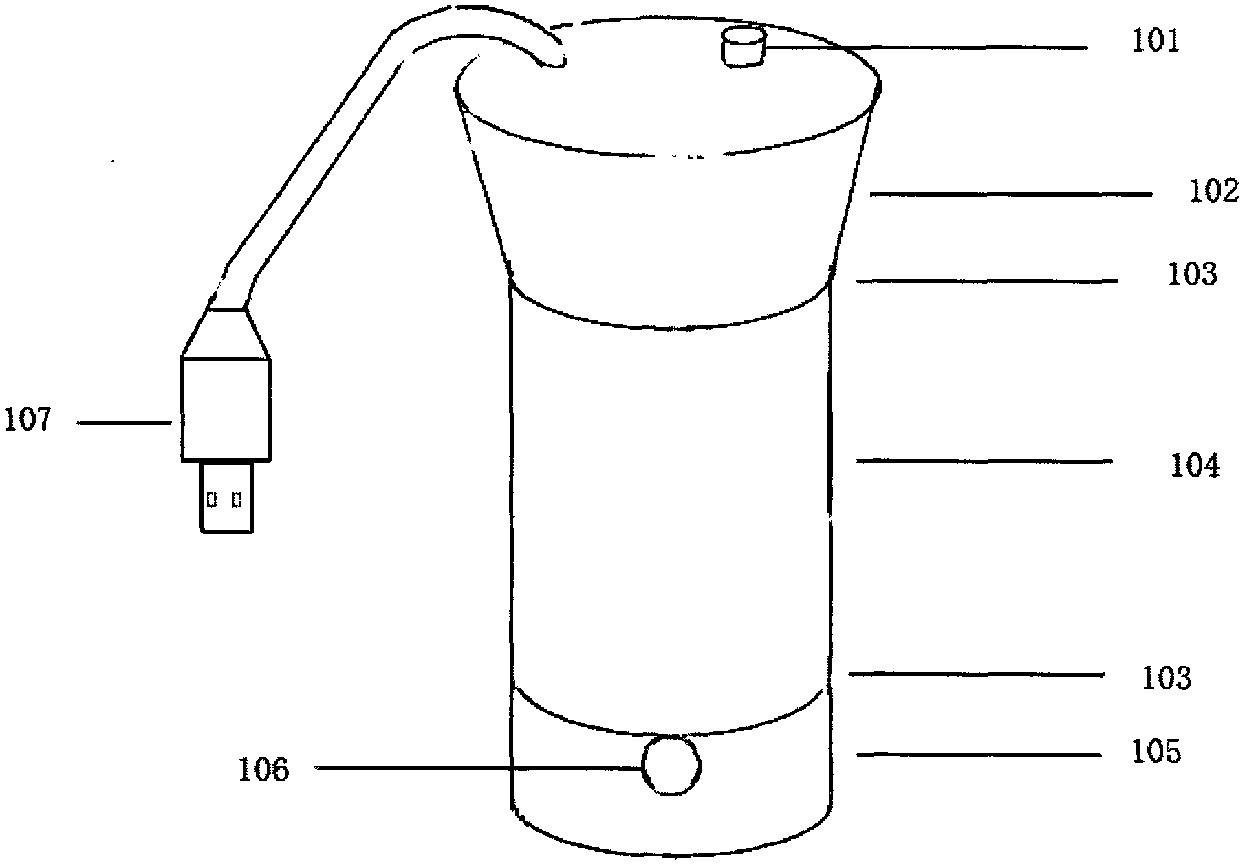 Traditional-Chinese-medicine infantile fingerprint image collection device