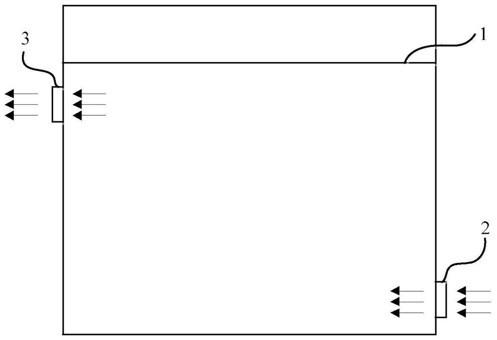 A radiant air conditioning system