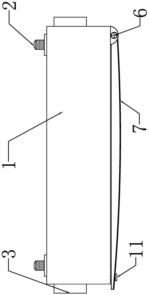 An installation structure of an electronic governor in an unmanned aerial vehicle