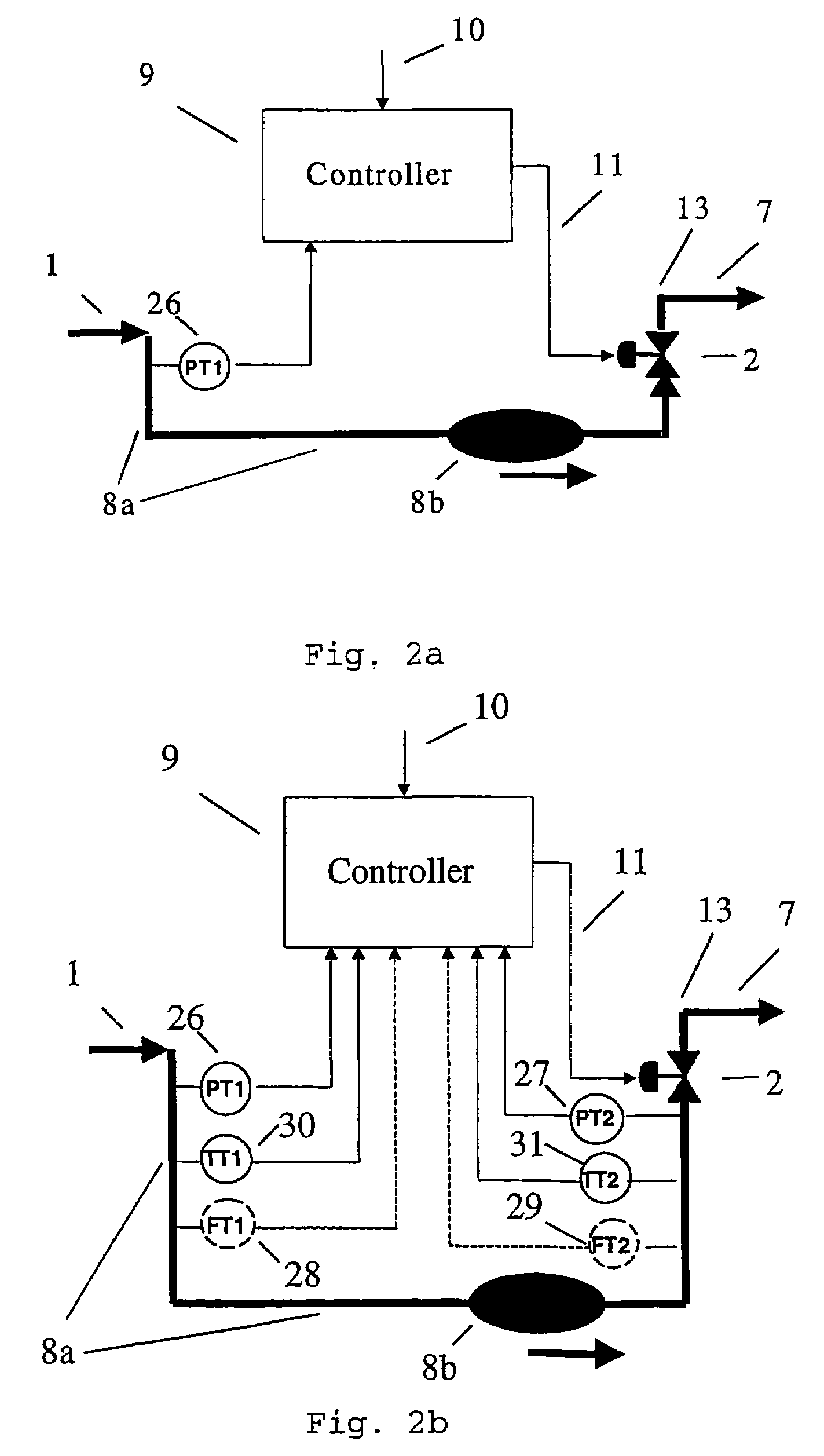 Method, computer program product and use of a computer program for stabilizing a multiphase flow