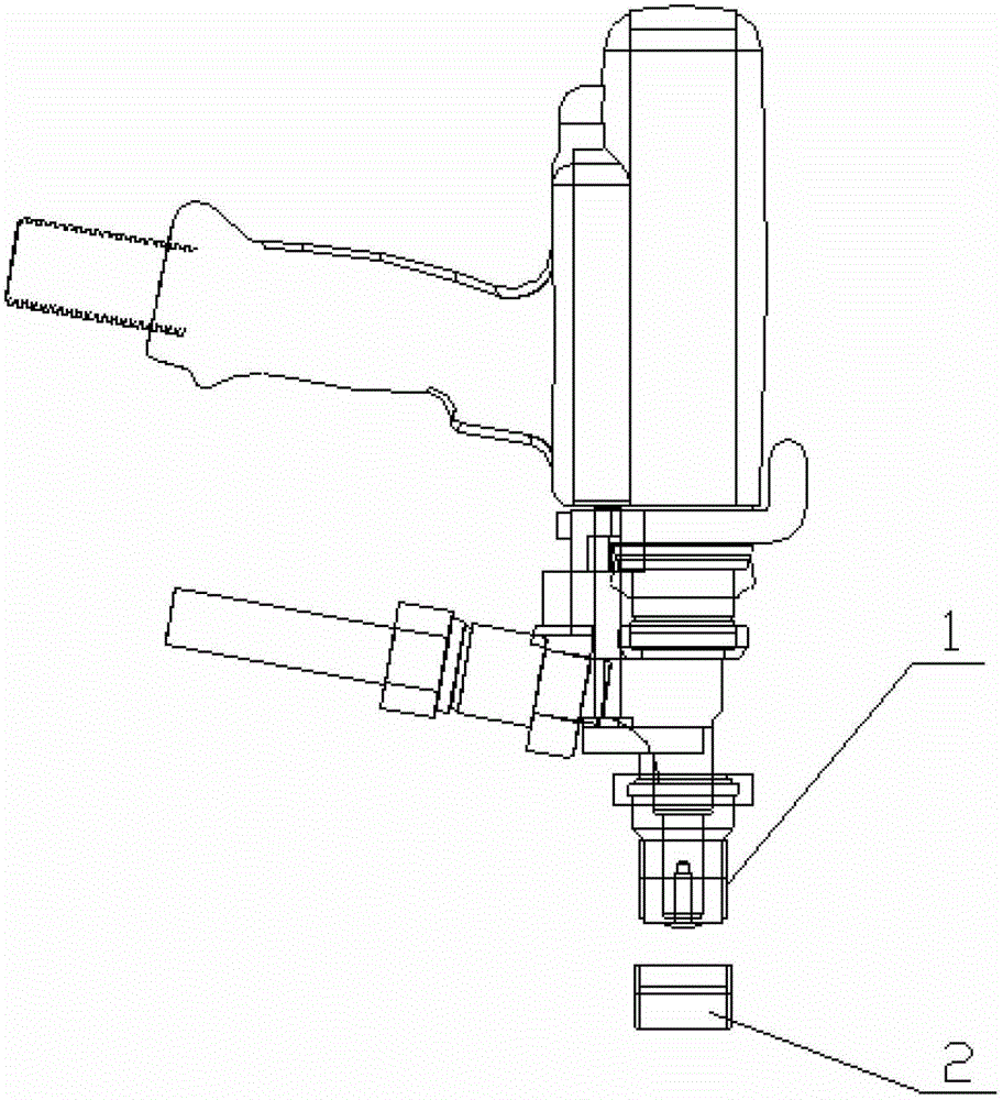 Stud welding error prevention device and method for multi-standard studs