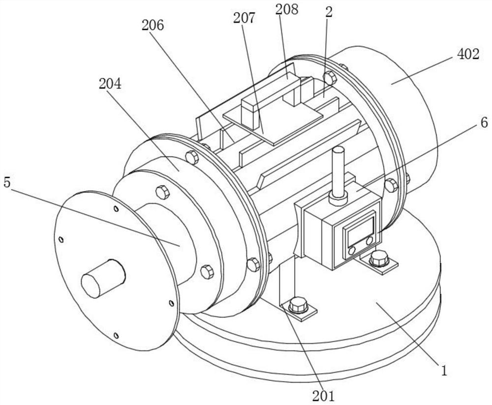 Electromagnetic speed reduction motor with electromagnetic protection structure and use method of electromagnetic speed reduction motor