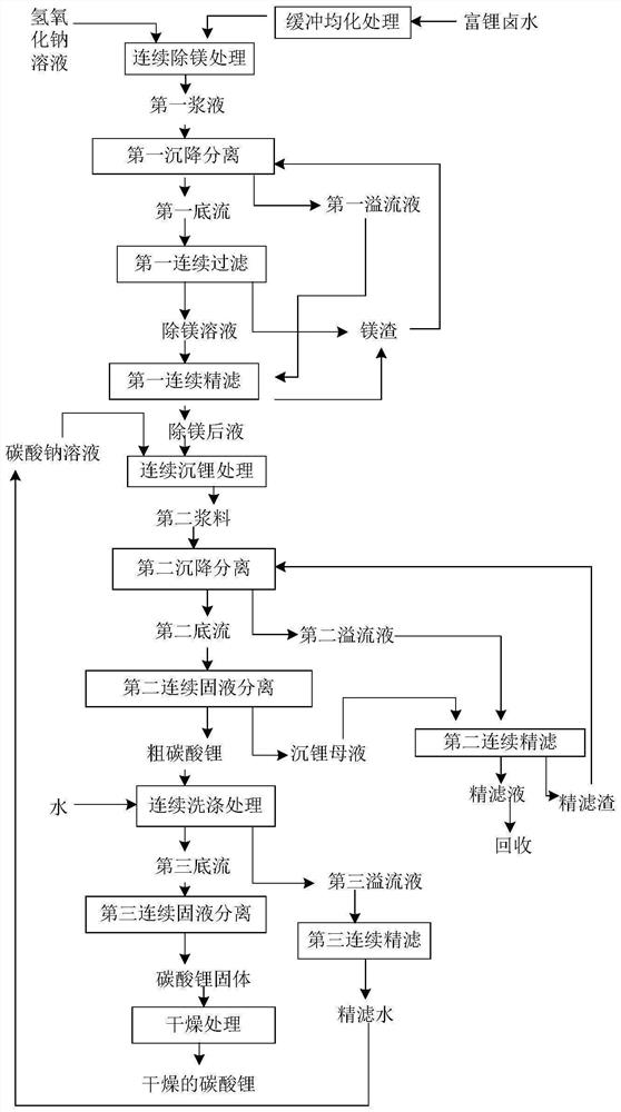 Lithium extraction system and lithium extraction method for salt lake brine