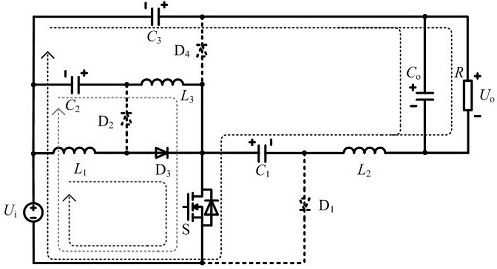 A High Gain Cuk-DC Converter with Inductor-Capacitor Switching Network