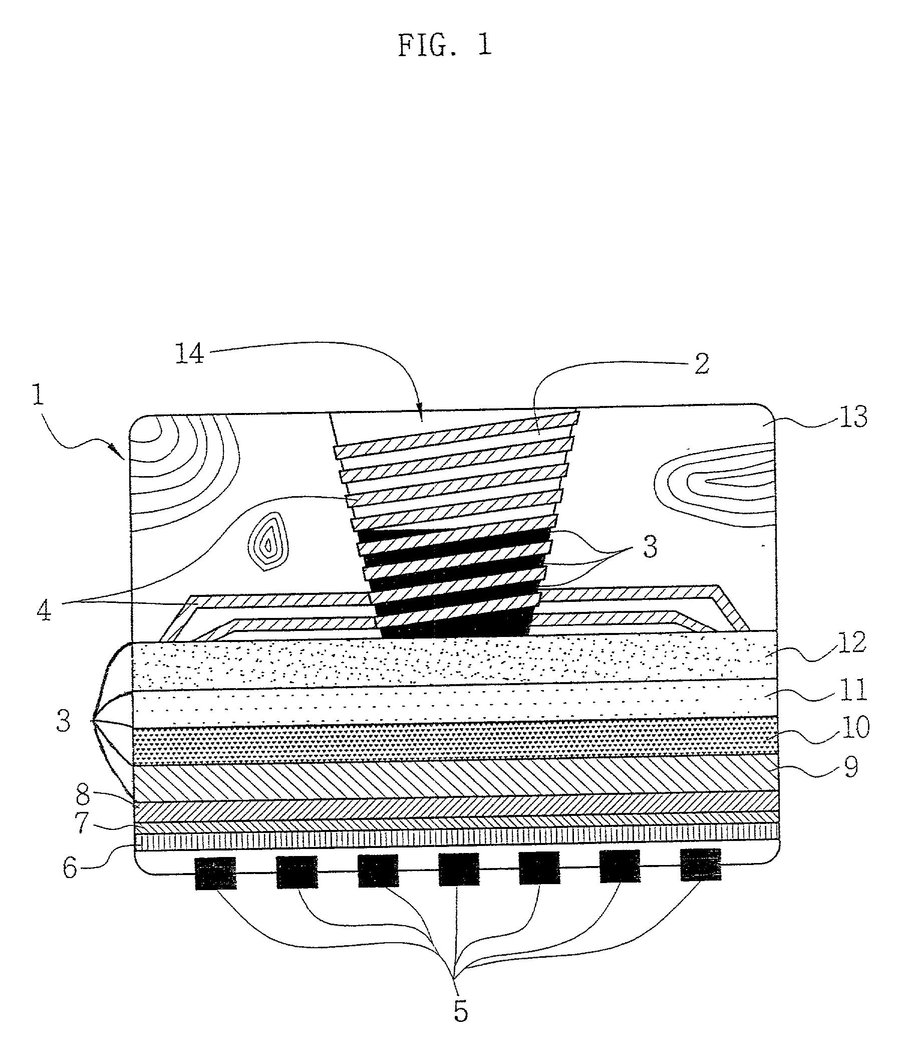 Novel mineral composition and method for manufacturing the same