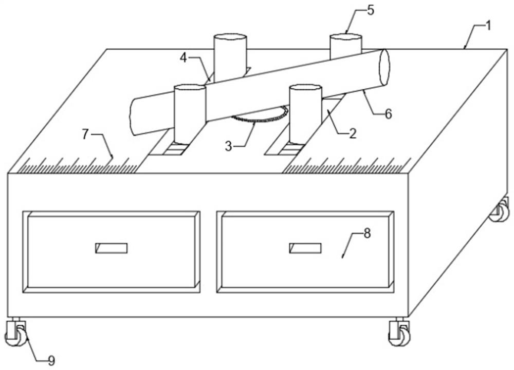 Aluminum profile bending machine