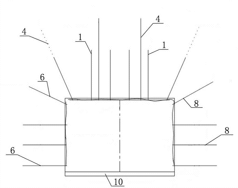 Full coal roadway safe and speedy drivage supporting method