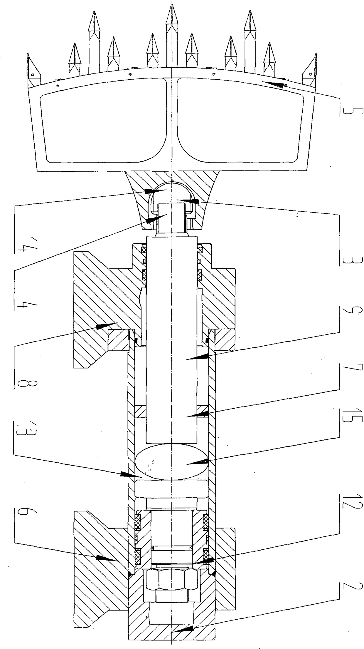 Method of damage-resistant driving component device and damage-resistant driving component device implementing the same