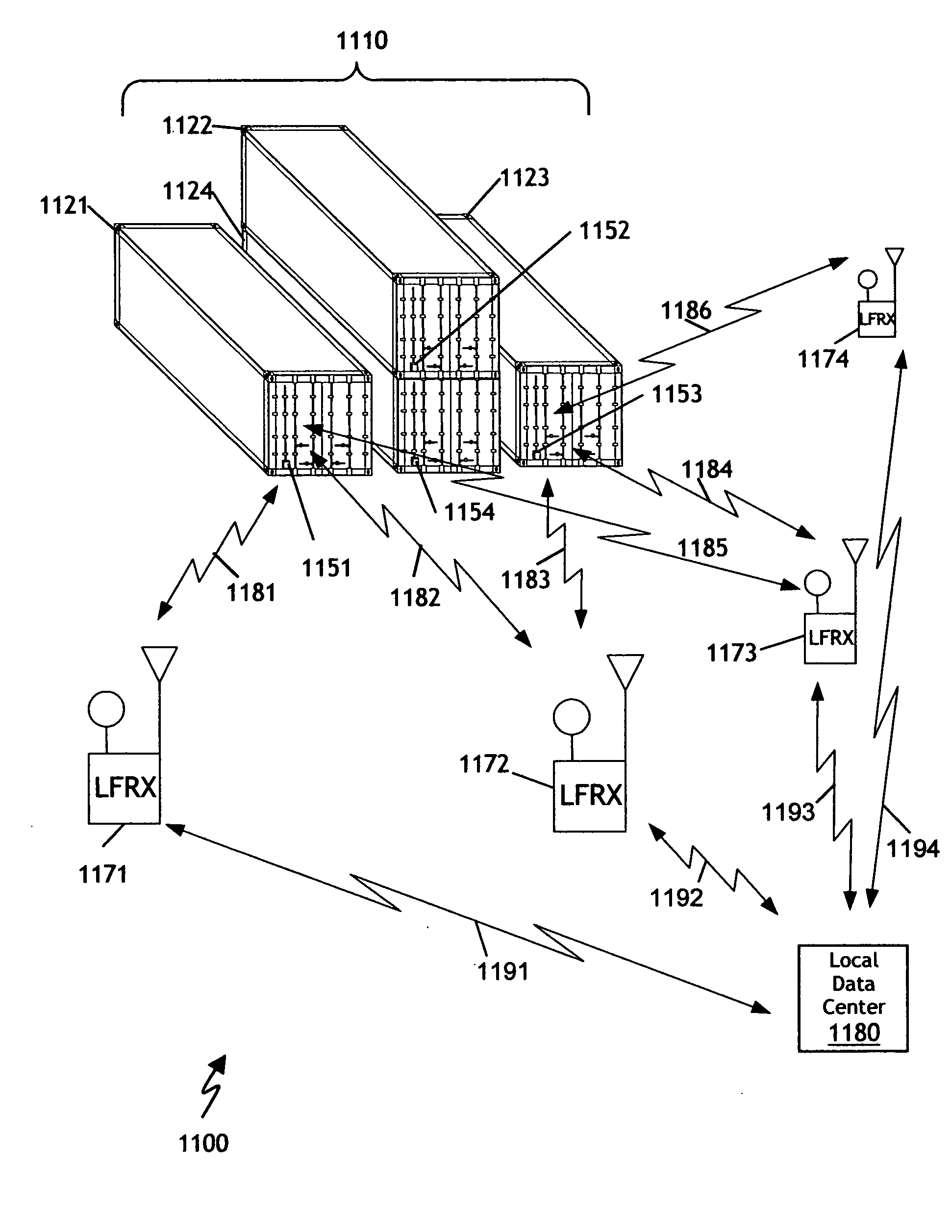 Low frequency asset tag tracking system and method