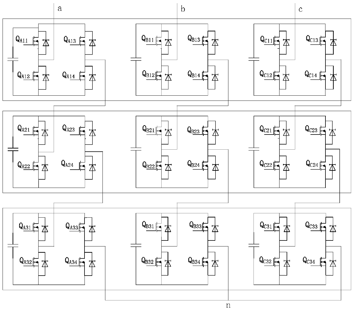 A Star Cascaded Inverter Controlled Based on α′-β′ Coordinate System