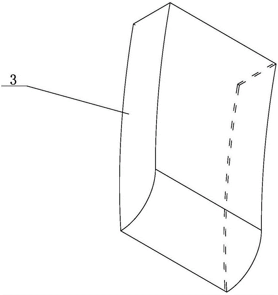 High-precision grease removing device in water