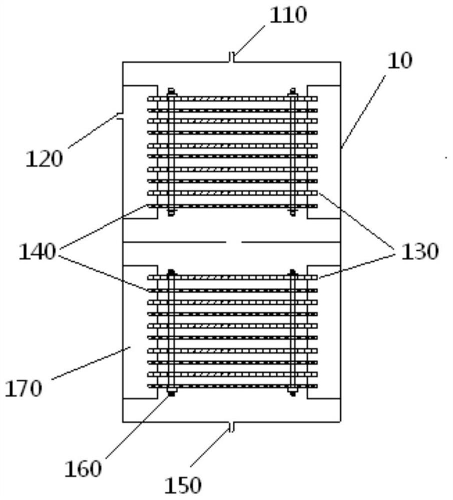 Fischer-Tropsch synthetic wastewater treatment device and treatment method for Fischer-Tropsch synthetic wastewater