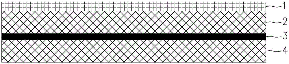Antibacterial, waterproof and moisture-permeable composite fabric and preparation method thereof