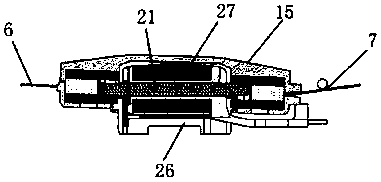 Translating multi-button magnetic pole mutation wireless input device